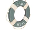 Posiwio Dekofigur Deko Rettungsring Holz Maritim Blau 2er Set Bild 1