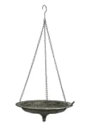 finehomegarden Vogeltränke zum Aufhängen Metall antik-grün Bild 2