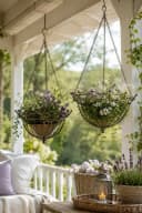 finehomegarden Pflanzschale Set 2-teilig Metall grau/braun Bild 1