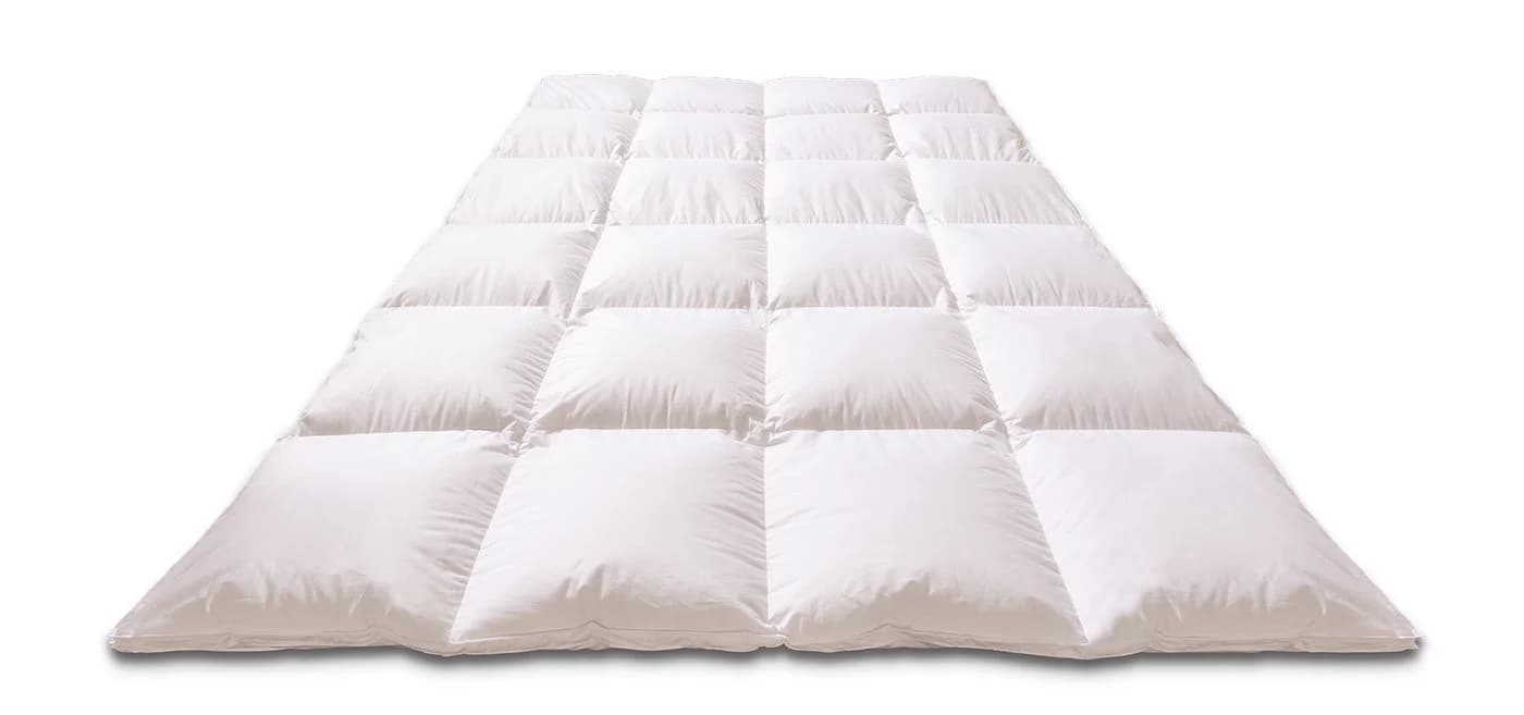 Kauffmann Daunenbettdecke Superior Extra Warm 100% Daunen Baumwolle