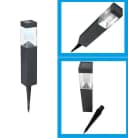 Grundig LED Solarleuchte mit Dämmerungsautomatik und Bodenspieß Bild 3