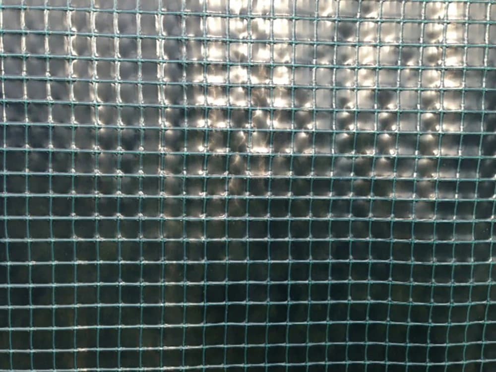 HaGa Gitterfolie 1,5m Breite UV-stabilisiert Transparent/Grün - Bild 3