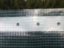 HaGa Gitterfolie 1,5m Breite UV-stabilisiert Transparent/Grün Bild 4