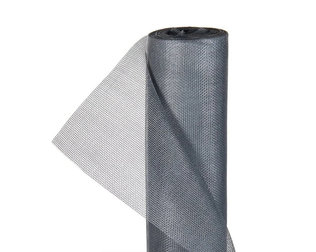 HaGa Insektenschutz-Vorhang Grau 75cm Breite Meterware