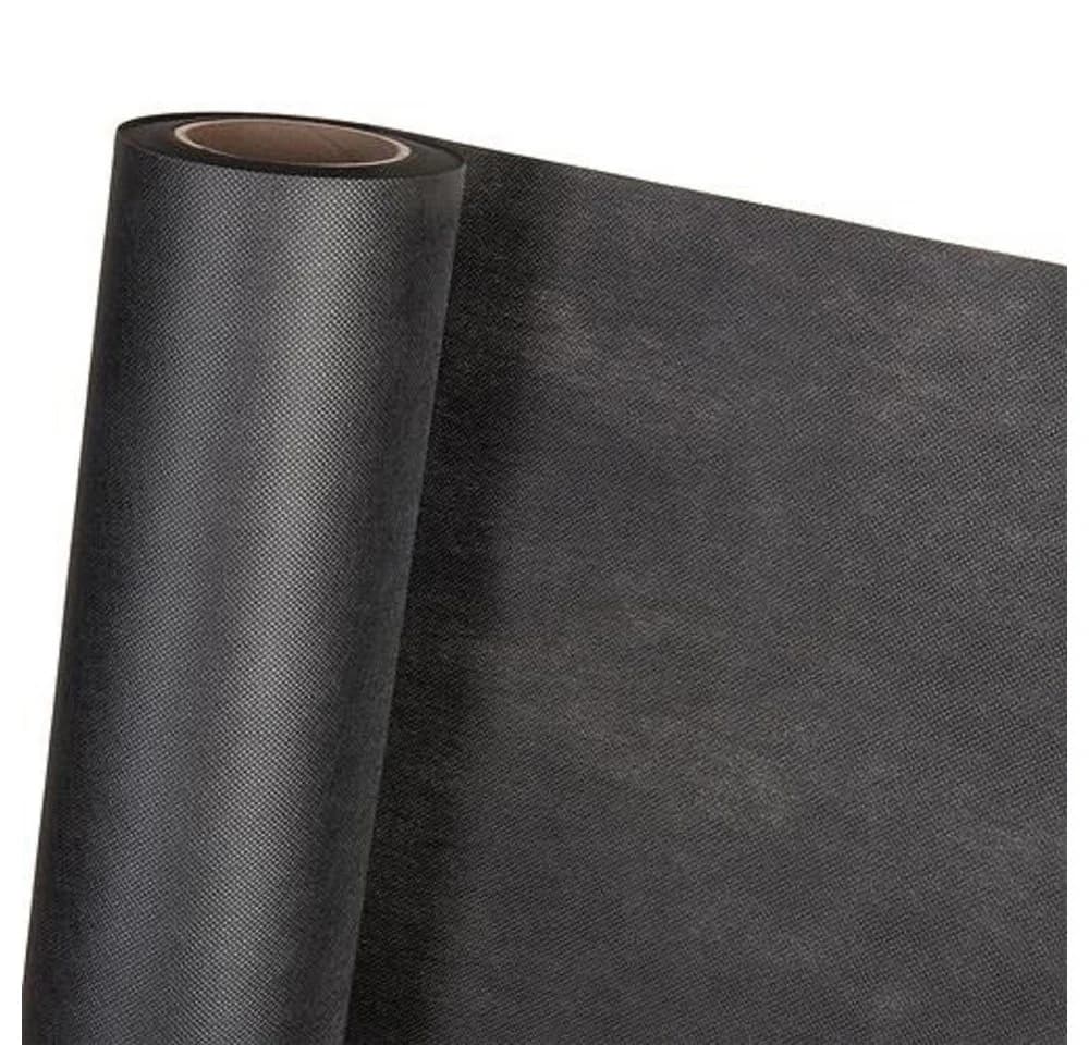 HaGa Stoff DEKOVLIES Tischdecke Schwarz 1,6m x 10m - Bild 2