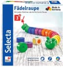 Selecta Spiel Fädelraupe aus Holz Bunt Made in Germany Bild 1