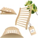 HOFMEISTER Sauna-Set mit Rückenlehne, Kopfstütze & Beinstütze aus Lindenholz Bild 2