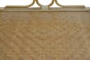 Krines Home Badregal Rattan Standregal mit 5 Schubladen Honig Bild 4