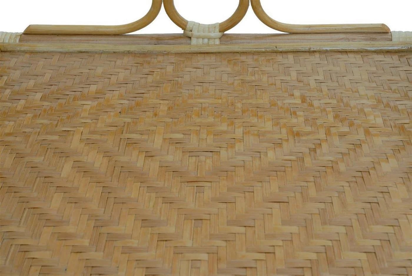 Krines Home Badregal Rattan Standregal mit 5 Schubladen Honig - Bild 4