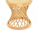 Krines Home Fußhocker Rattan Honig Handarbeit Bild 4