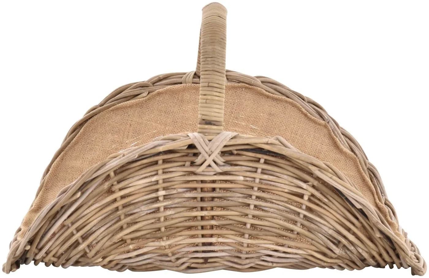 Krines Home Kaminholzkorb Woody Kubu-Rattan Natur - Bild 5