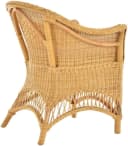 Krines Home Esszimmersessel Rattan mit Armlehnen & Kissen Bild 4