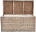 Krines Home Wäschetruhe Rattan Groß XL Natur Bild 5
