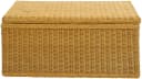 Krines Home Truhe Wäschetruhe Rattan Natur Honig Bild 1