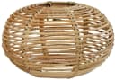 Krines Home Lampenschirm Retro Rattan 40cm Bild 2