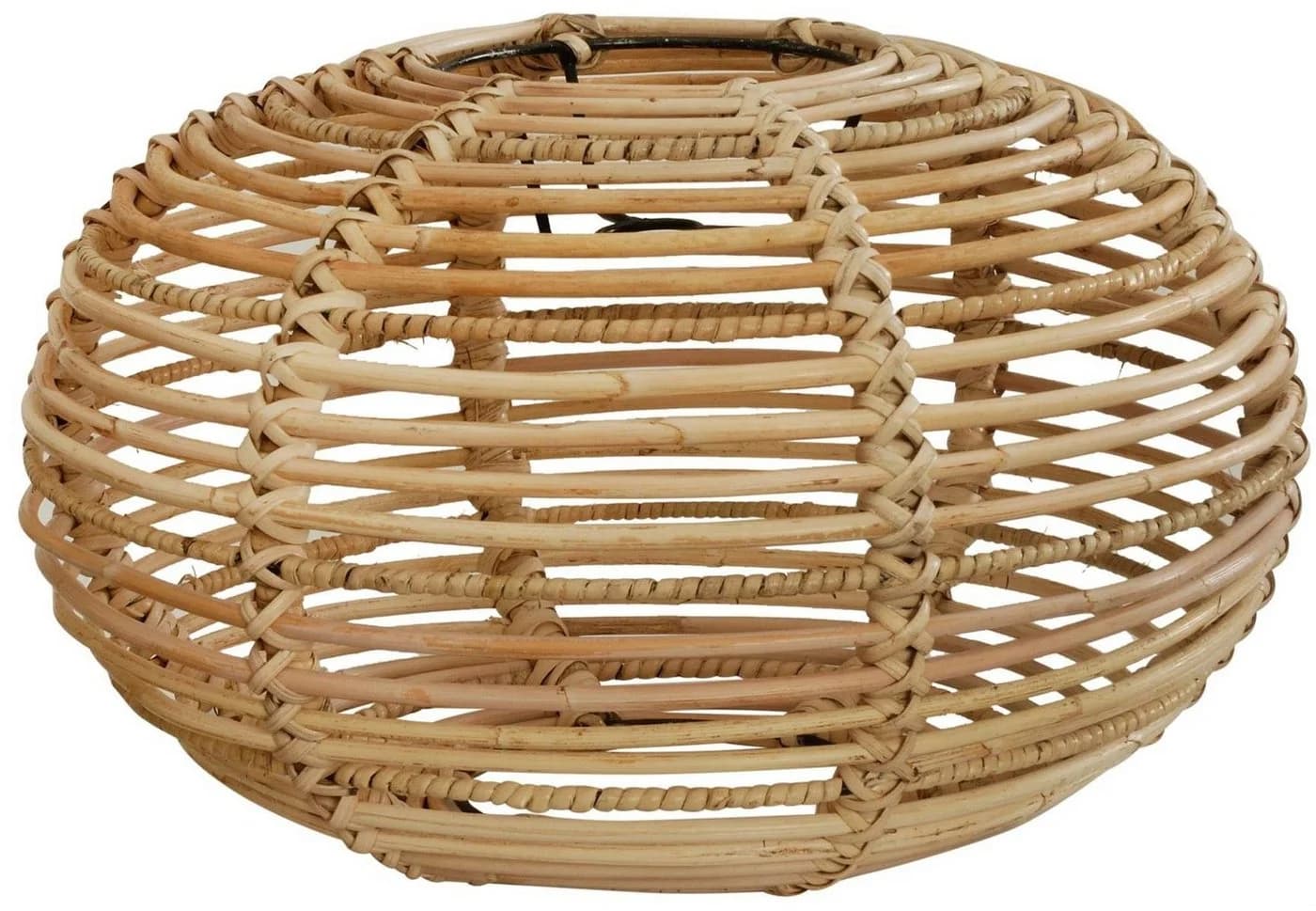 Krines Home Lampenschirm Retro Rattan 40cm - Bild 2
