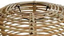 Krines Home Lampenschirm Retro Rattan 40cm Bild 4
