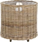 Krines Home Allzweckkorb Pflanzkorb Rattan XXL Rollkorb Bild 1