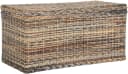 Krines Home Truhe Große Rattantruhe MAX Wäschetruhe Natur Rattan Bild 2