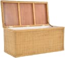 Krines Home Rattantruhe XXL Natur mit Deckel Bild 3