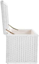 Krines Home Truhe Große Rattantruhe MAX Wäschetruhe Natur Rattan Bild 4