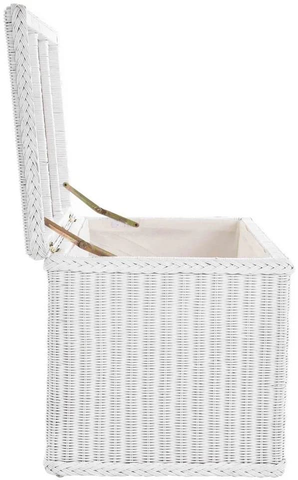 Krines Home Truhe Große Rattantruhe MAX Wäschetruhe Natur Rattan - Bild 4