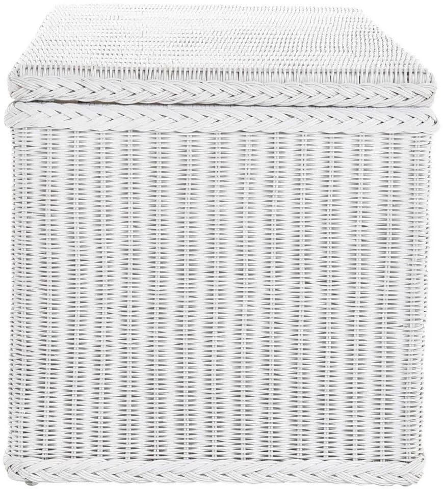 Krines Home Truhe Große Rattantruhe MAX Wäschetruhe Natur Rattan - Bild 5