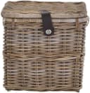 Krines Home Allzweckkorb Korbtruhe Natur Rattan Quadratisch Bild 1