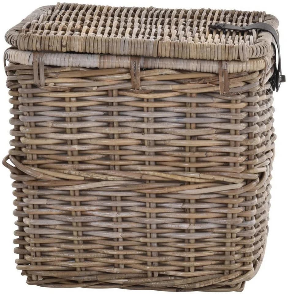 Krines Home Allzweckkorb Korbtruhe Natur Rattan Quadratisch - Bild 3
