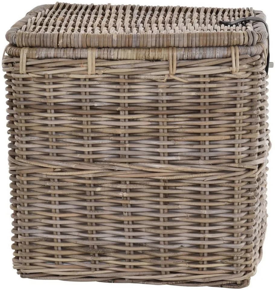 Krines Home Allzweckkorb Korbtruhe mit Deckel Natur Rattan - Bild 3