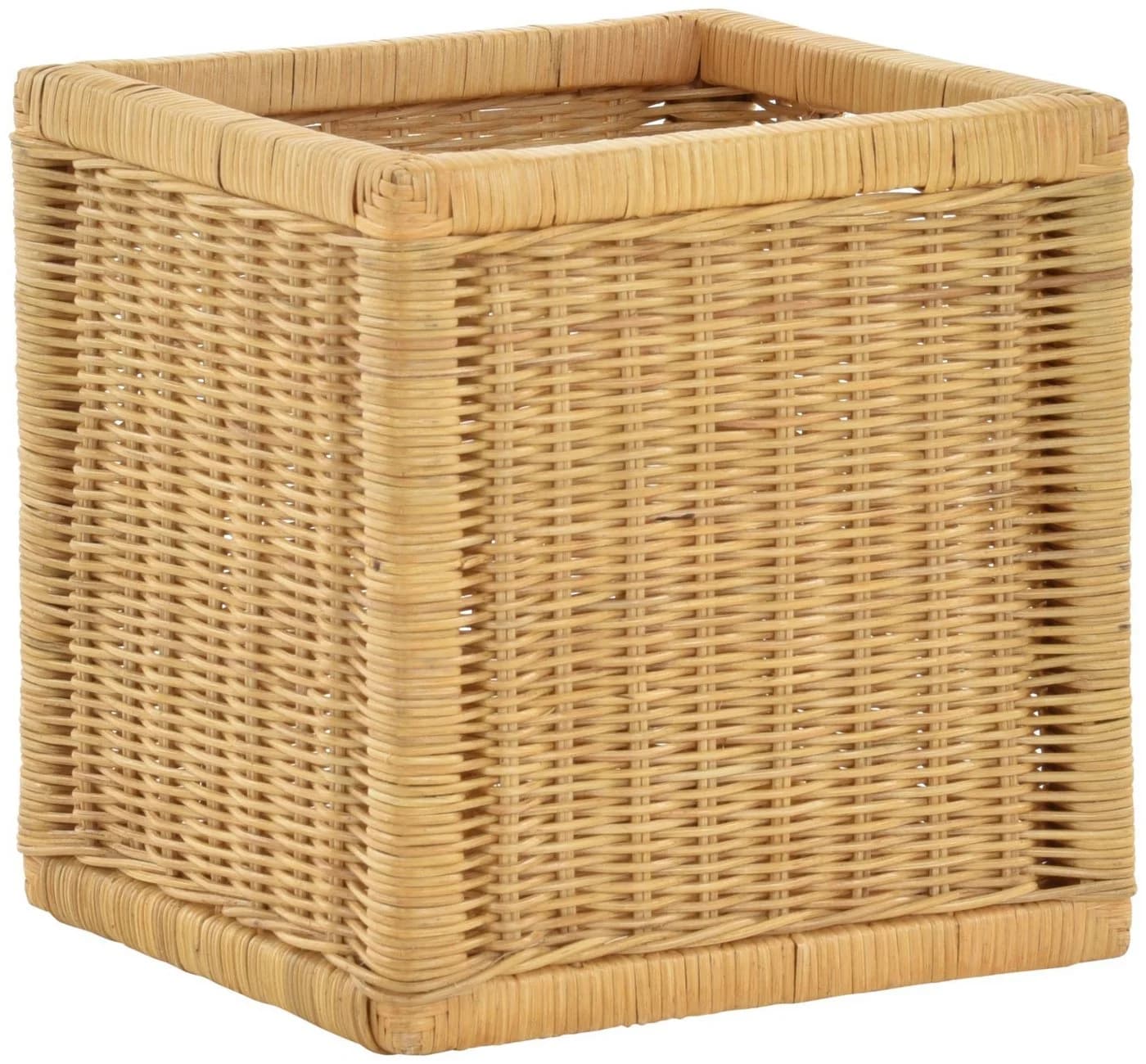 Krines Home Regalkorb Set 2-tlg. Beige Rattan Aufbewahrung - Bild 5
