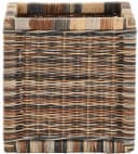 Krines Home Regalkorb Set 2-tlg. Geflochten Rattan Braun Bild 4