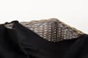 Krines Home Kaminholzkorb Rattan mit Rollen und Griffen Bild 4