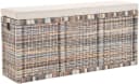 Krines Home Wäschetruhe Sitzbank Natur-Rattan Bild 2