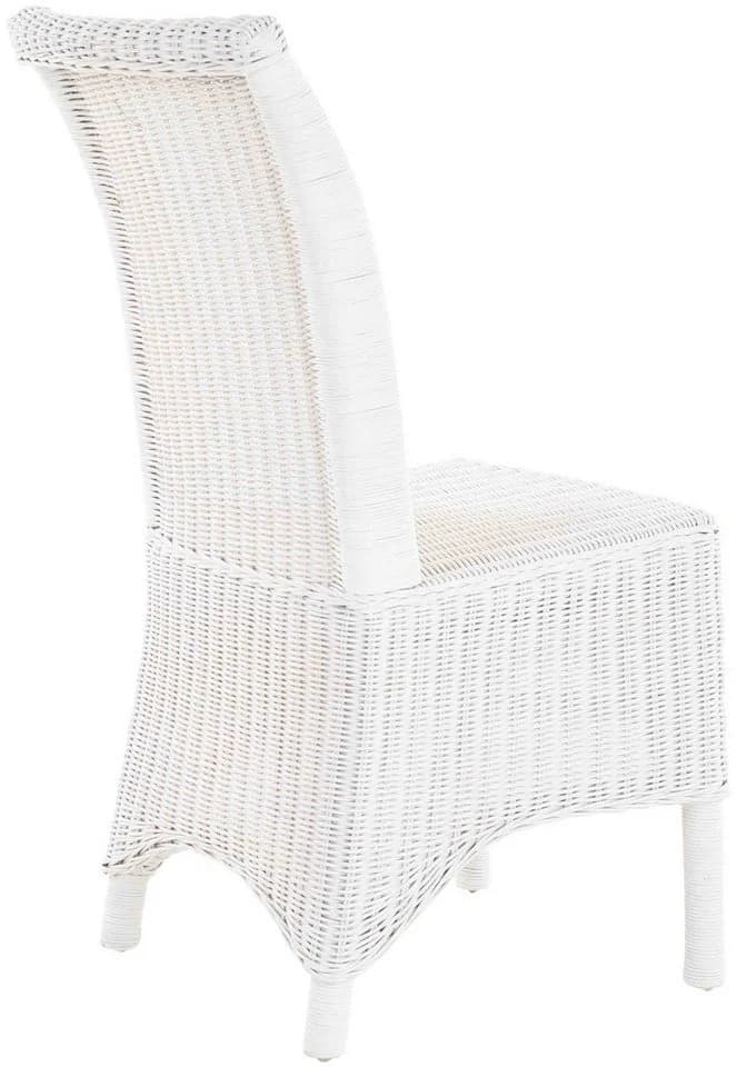 Krines Home Esszimmerstuhl Rattan Hohe Rückenlehne - Bild 5
