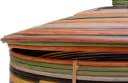Krines Home Aufbewahrungskorb Bunt Rattan mit Deckel Bild 4