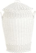 Krines Home Wäschetonne Ø 50 cm Rattan Bild 1