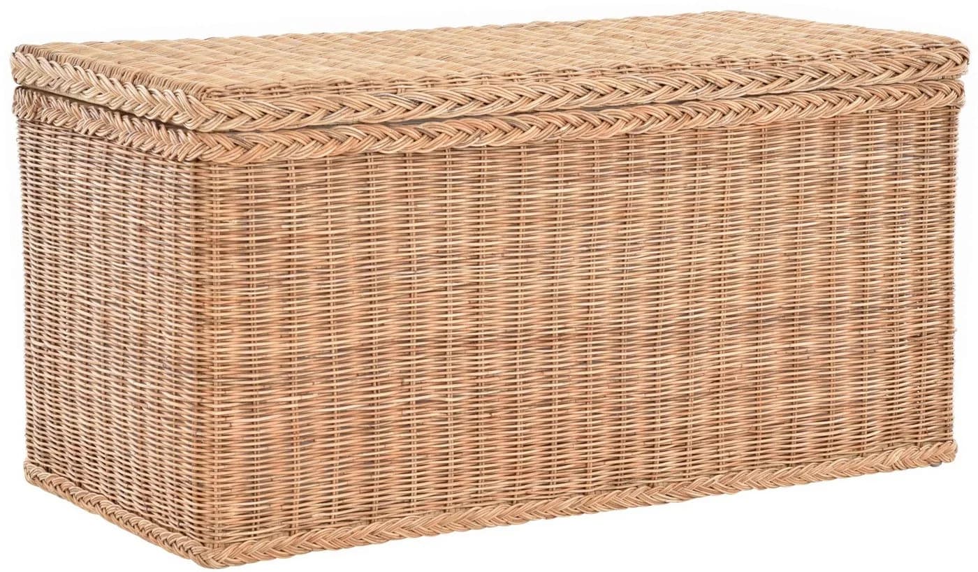 Krines Home Wäschetruhe Rattan Natur - Bild 2