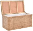Krines Home Wäschetruhe Rattan Natur Bild 5