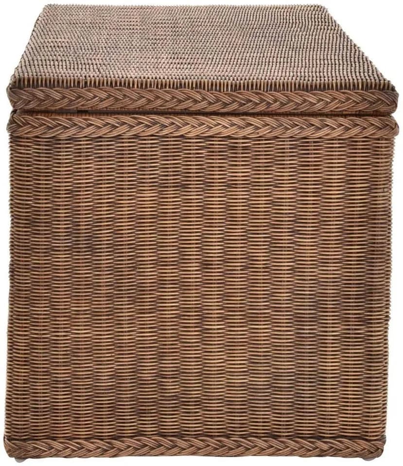 Krines Home Truhe Große Rattantruhe MAX Natur Rattan - Bild 3