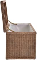 Krines Home Truhe Große Rattantruhe MAX Natur Rattan Bild 5