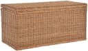 Krines Home Rattantruhe XXL Natur Aufbewahrung mit Deckel Bild 2