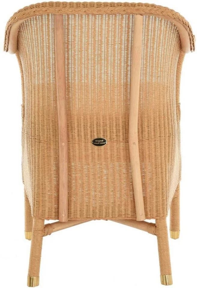 Krines Home Esszimmersessel Loom-Sessel Braun mit Polster - Bild 5