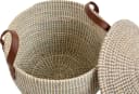 Krines Home Aufbewahrungskorb Set 2 St. Seegras mit Deckel Bild 5