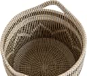 Krines Home Runder Aufbewahrungskorb Seegras Bunt Bild 5