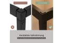 Schulte Eckdusche Sunny Mattschwarz Schwenk-Schiebetür Bild 5