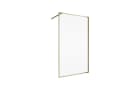 Schulte Duschwand Trend 2.0 Walk-In-Dusche Goldoptik Matt Bild 1