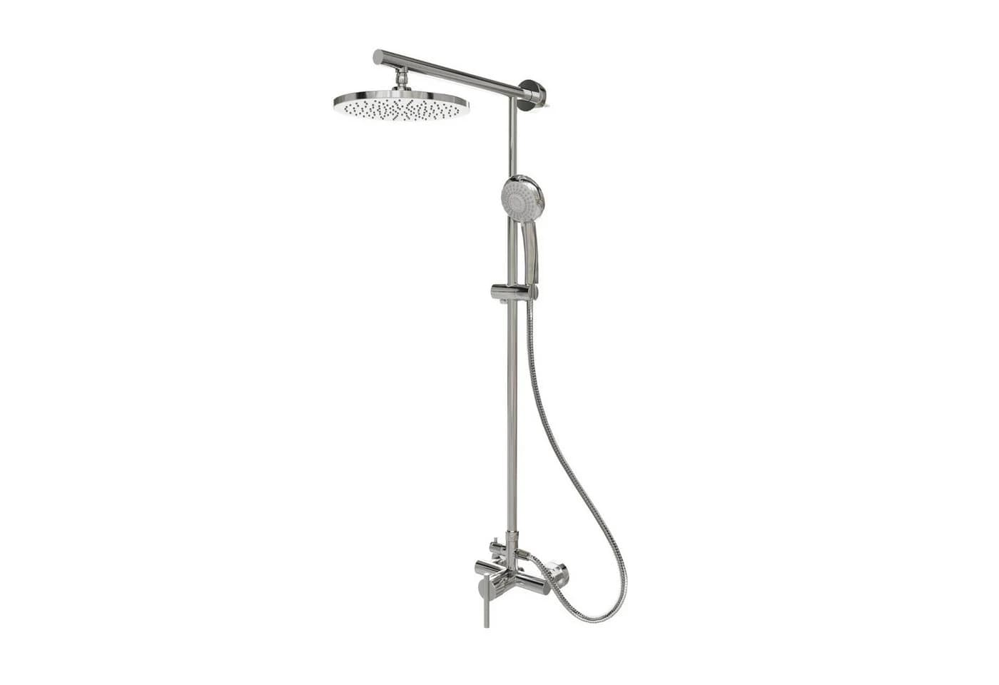 Schulte Duschsystem mit Einhebelmischer, Höhe 155,4 cm - Bild 2