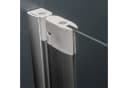 Schulte Badewannenfaltwand Liane 80x140 cm ESG Glas pendelbar Bild 1