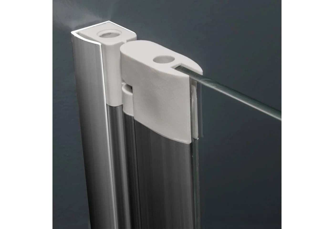 Schulte Badewannenfaltwand Liane 80x140 cm ESG Glas pendelbar